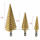 Coated Hex Shank Straight Flute Step Drill Bit